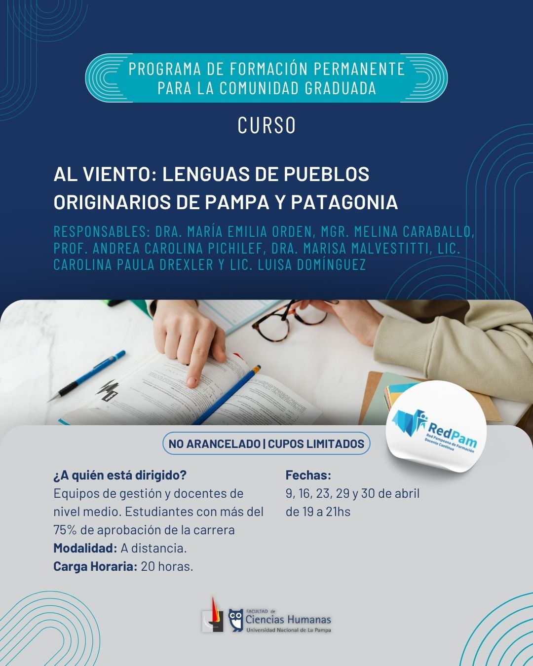 Al viento: lenguas de pueblos originarios de Pampa y Patagonia